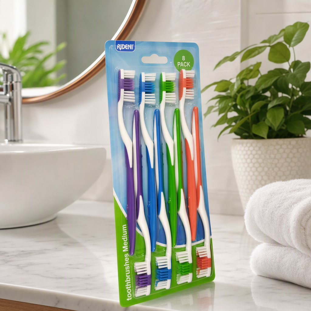 LOT DE 8 BROSSES A DENTS RIDENI
