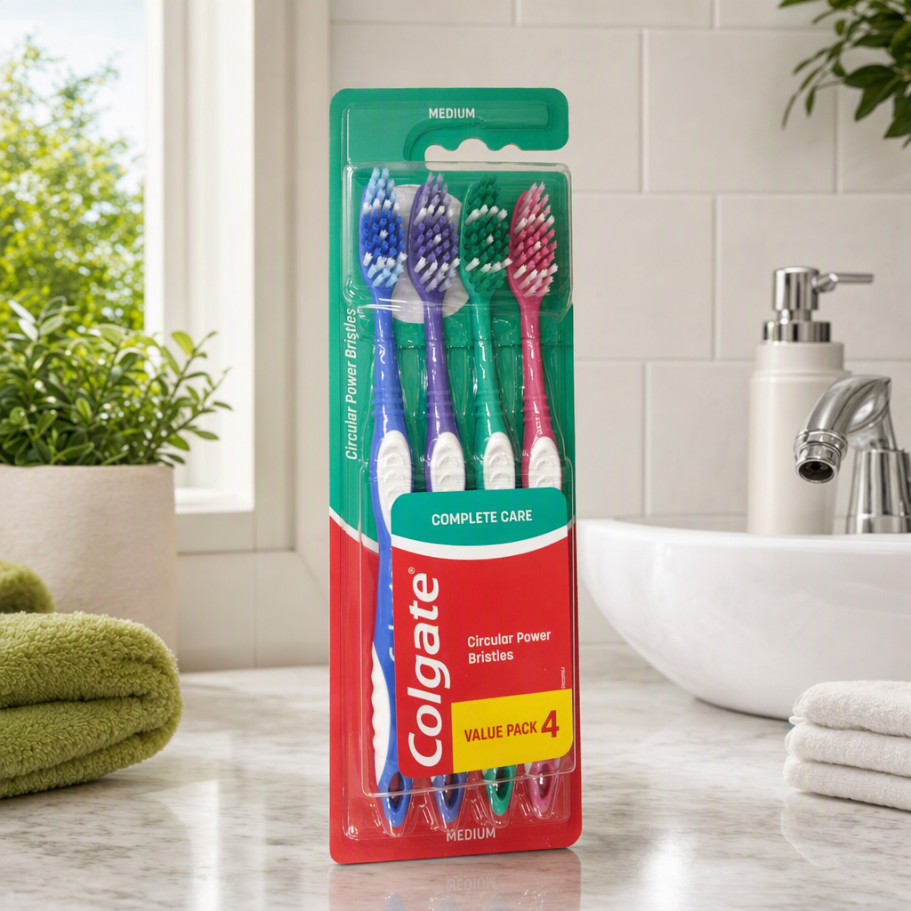 PACK 4 BROSSES A DENTS MEDIUM  COLGATE