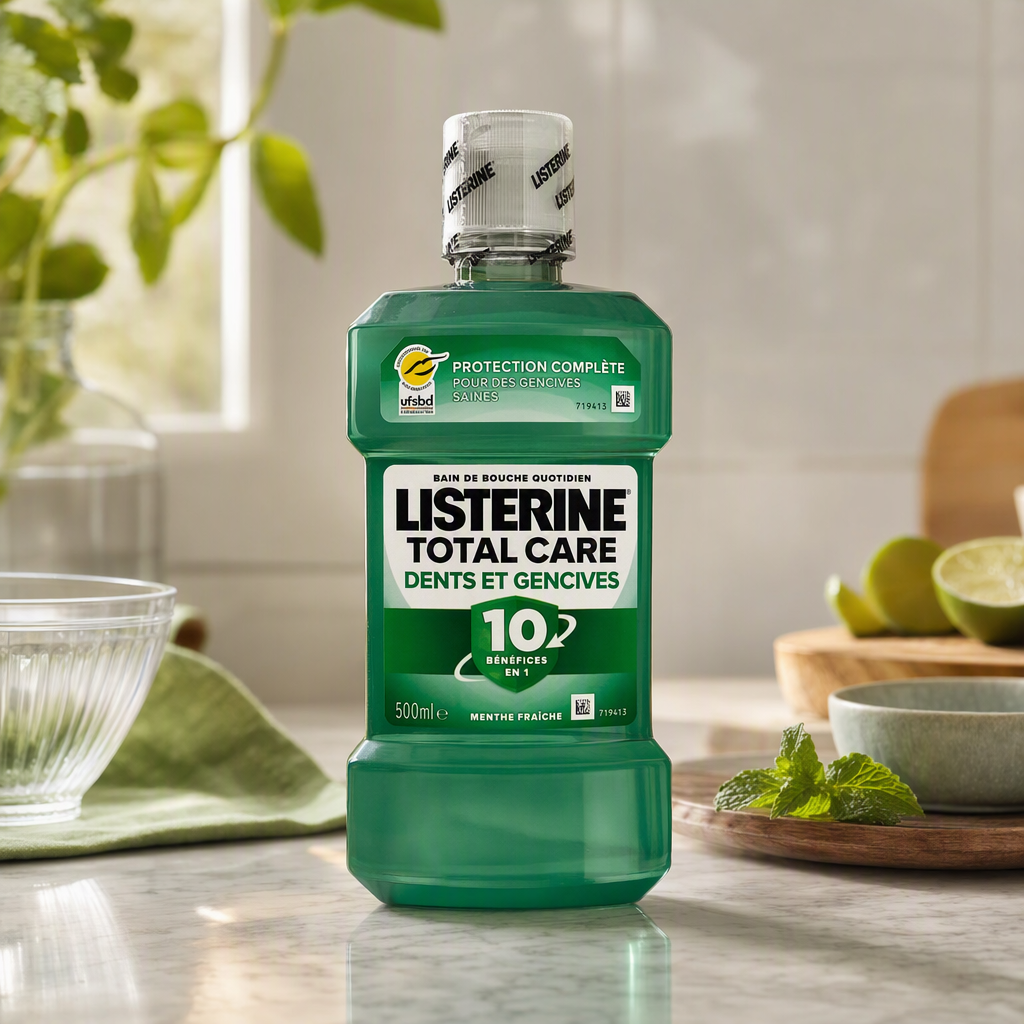 BAIN DE BOUCHE  PROTECTION DENTS ET GENCIVES  LISTERINE