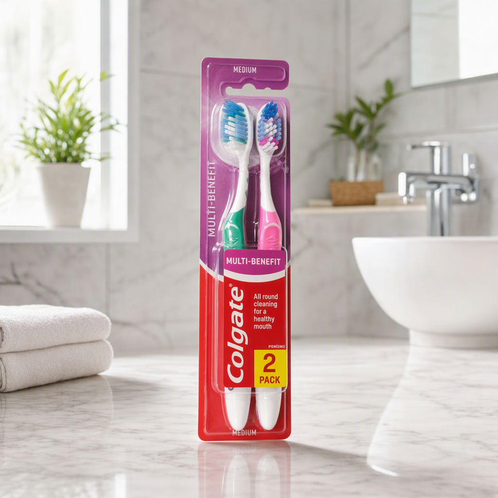 BROSSE A DENTS LOT DE 2 COLGATE