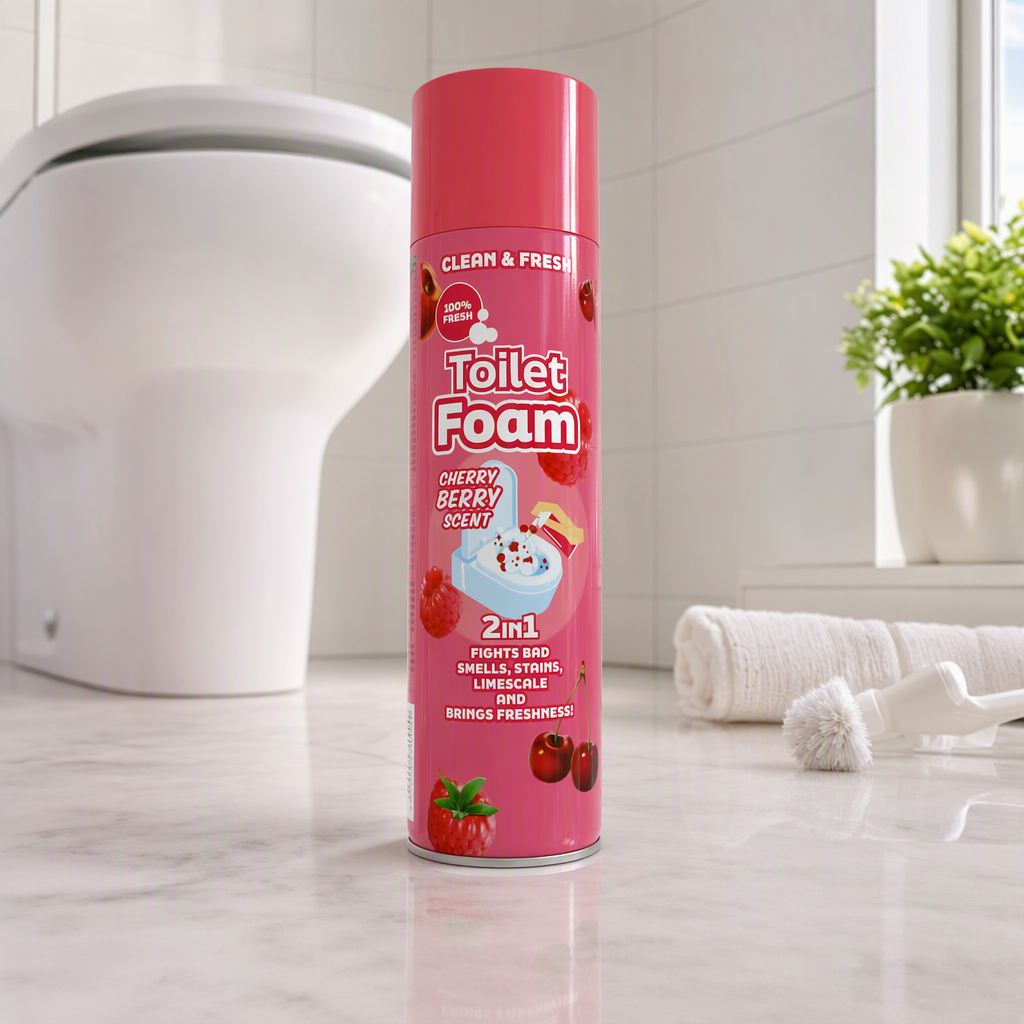 MOUSSE NETTOYANTE POUR TOILETTES