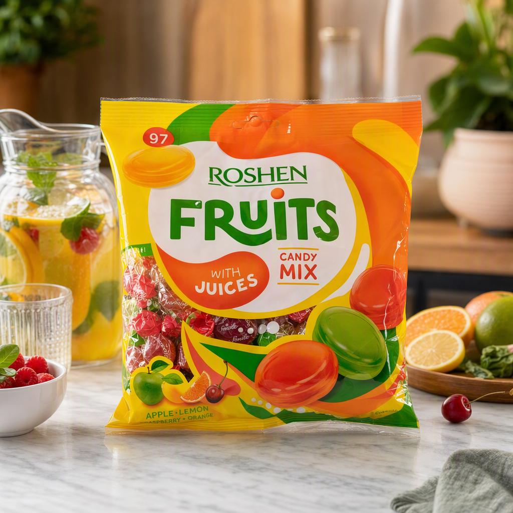 BONBONS FRUITES AUX JUS  ROSHEN