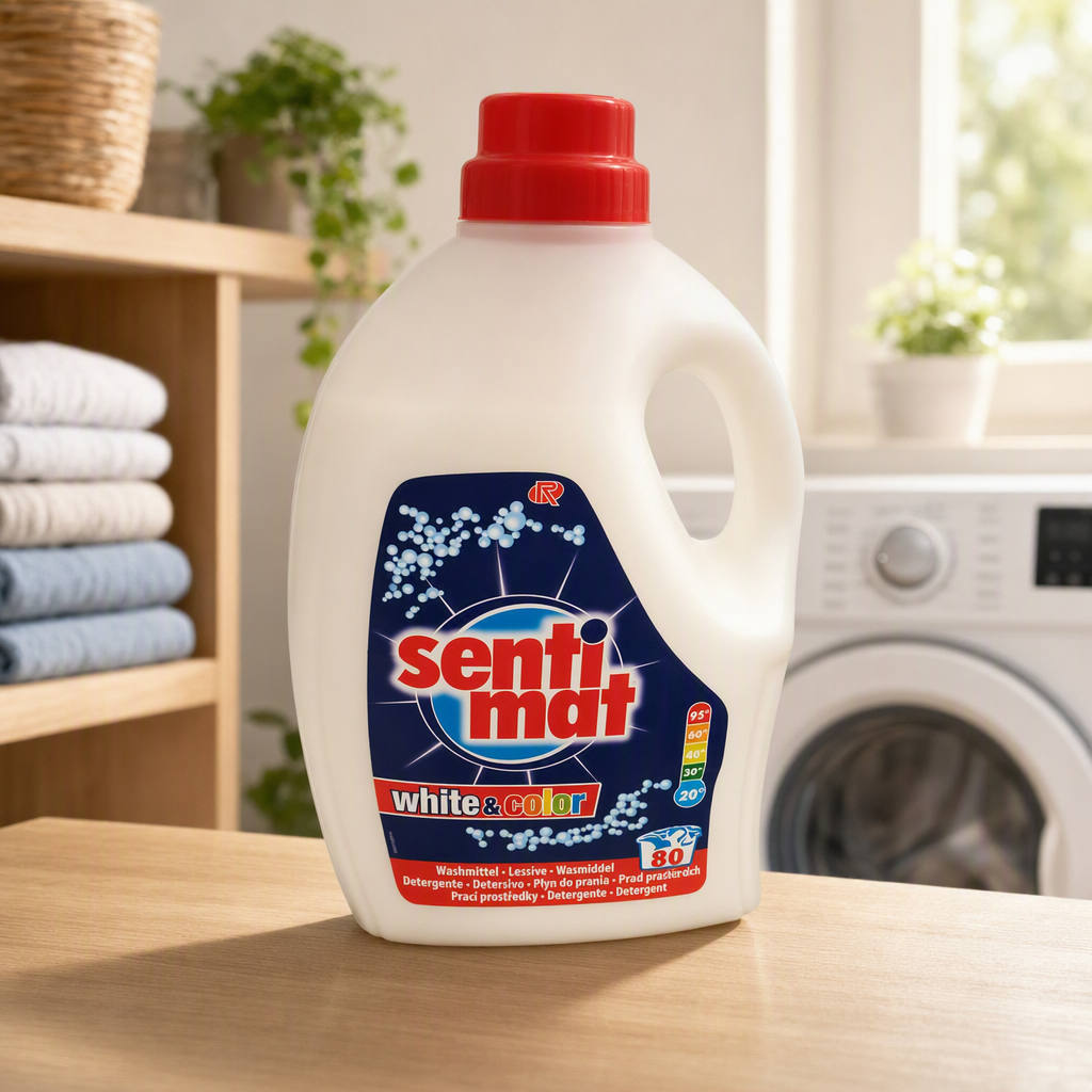 LESSIVE LIQUIDE LINGE BLANC & COULEURS SENTI MAT
