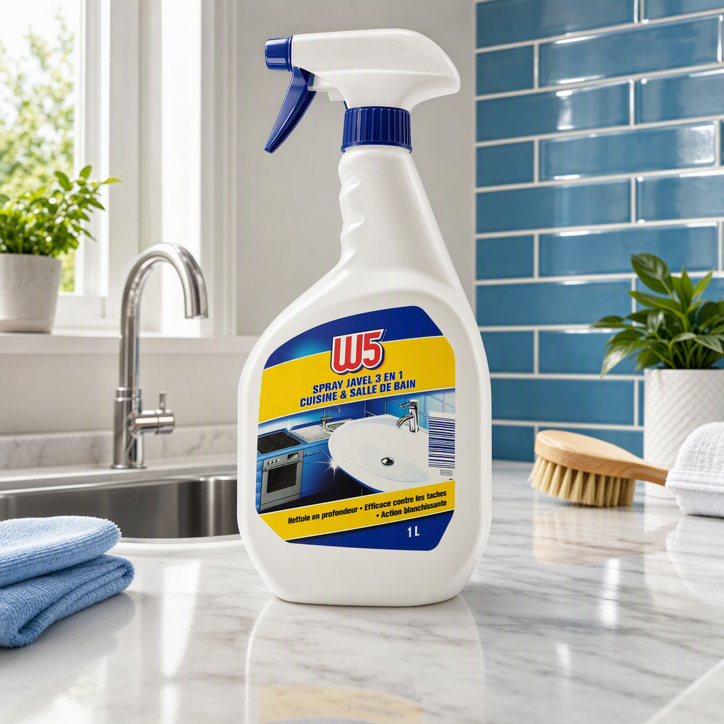 SPRAY JAVEL 3 en 1  CUISINE & SALLE DE BAIN