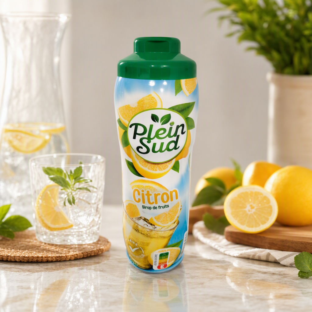 SIROP DE FRUITS CITRON