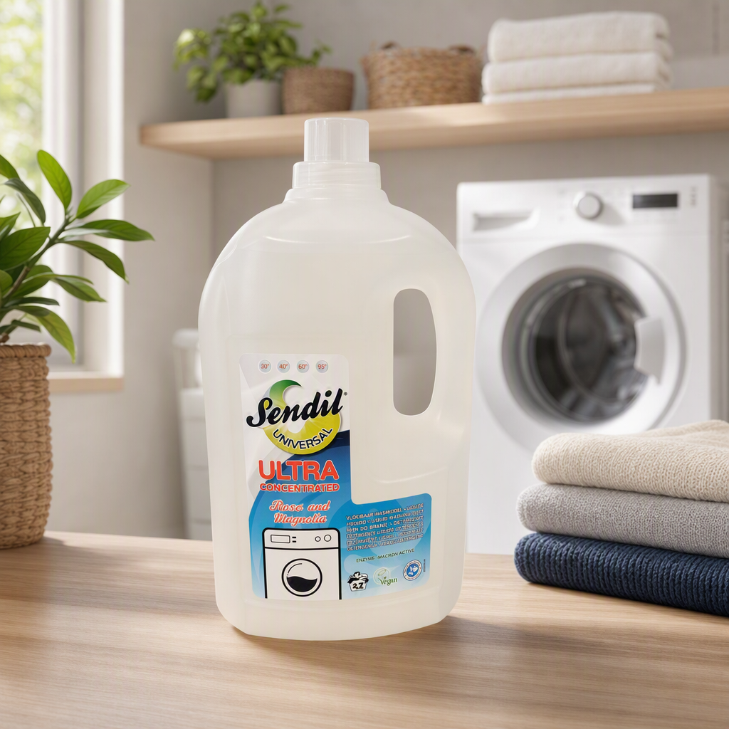 LESSIVE LIQUIDE ULTRA CONCENTREE ROSE ET MAGNOLIA  SENDIL UNIVERSAL