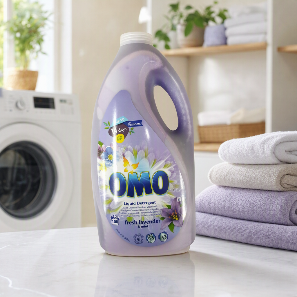 LESSIVE LIQUIDE LINGE FRAICHEUR LAVENDE FRAIS & MENTHE OMO