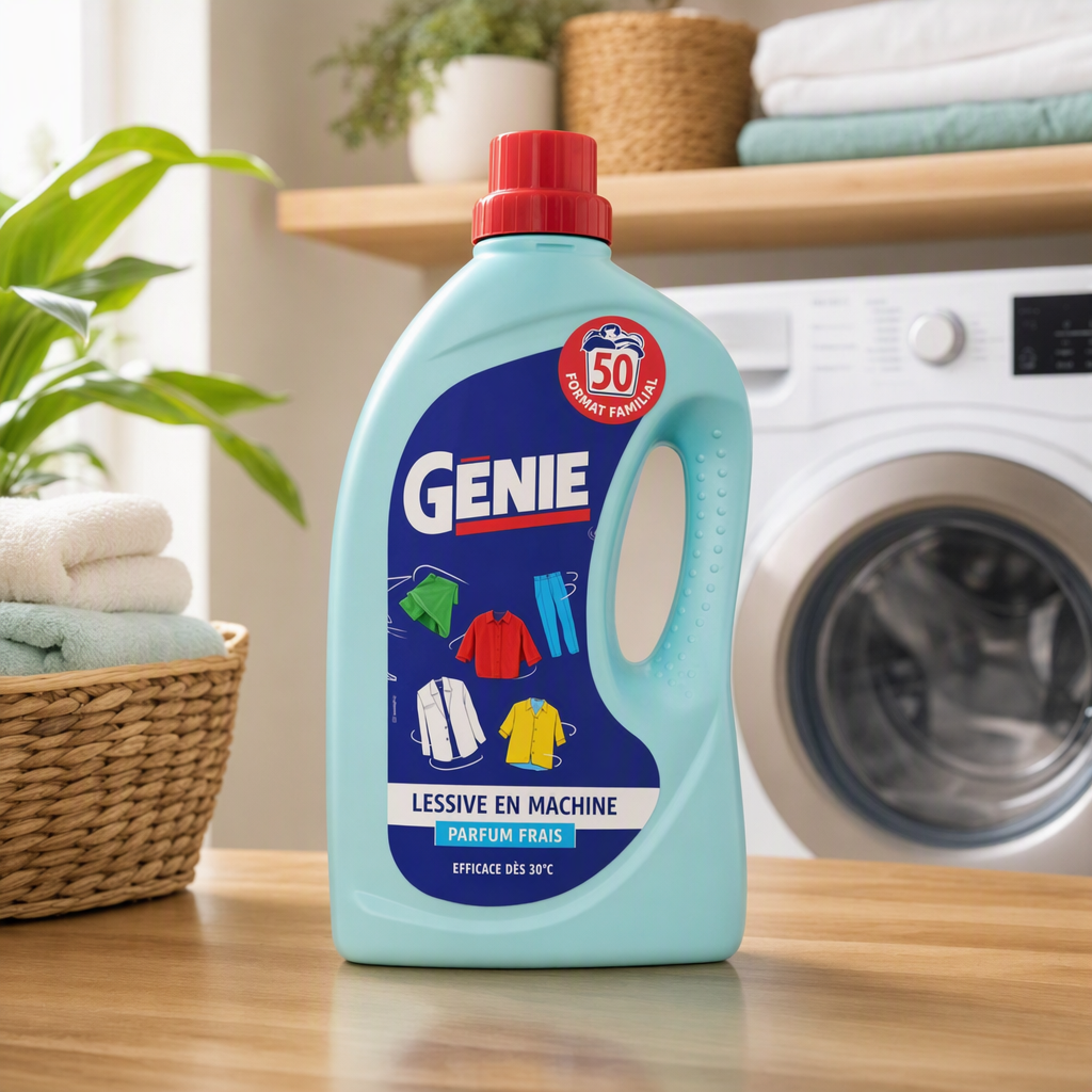LESSIVE LIQUIDE PARFUM FRAIS GENIE