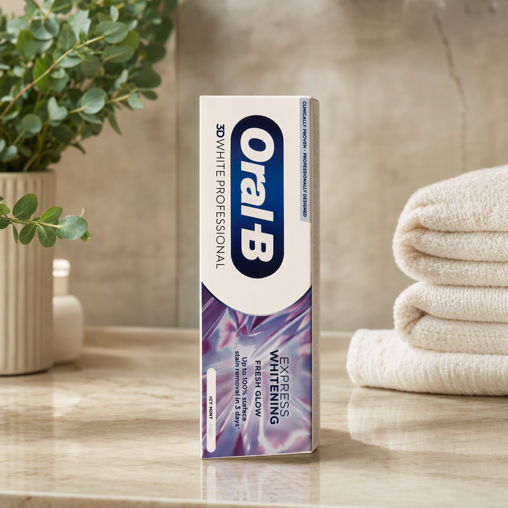 DENTFRICE BLANCHISSANT ET FRAICHEUR  ORAL-B