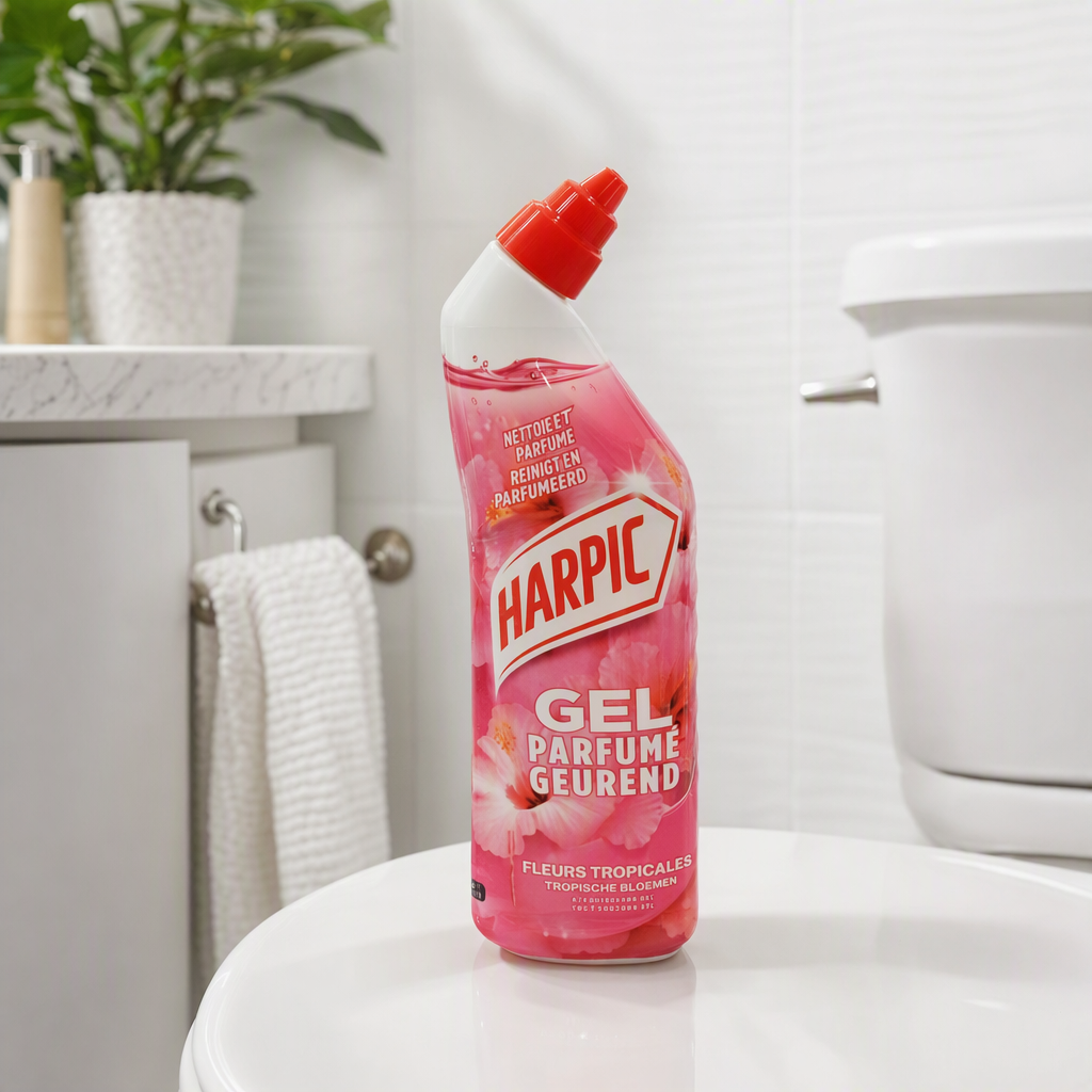 GEL WC PARFUME HARPIC ACTIVE FRESH FLEURS TROPICALES