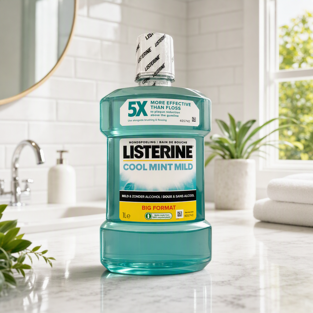 BAIN DE BOUCHE MENTHE FRAICHE DOUCE LISTERINE
