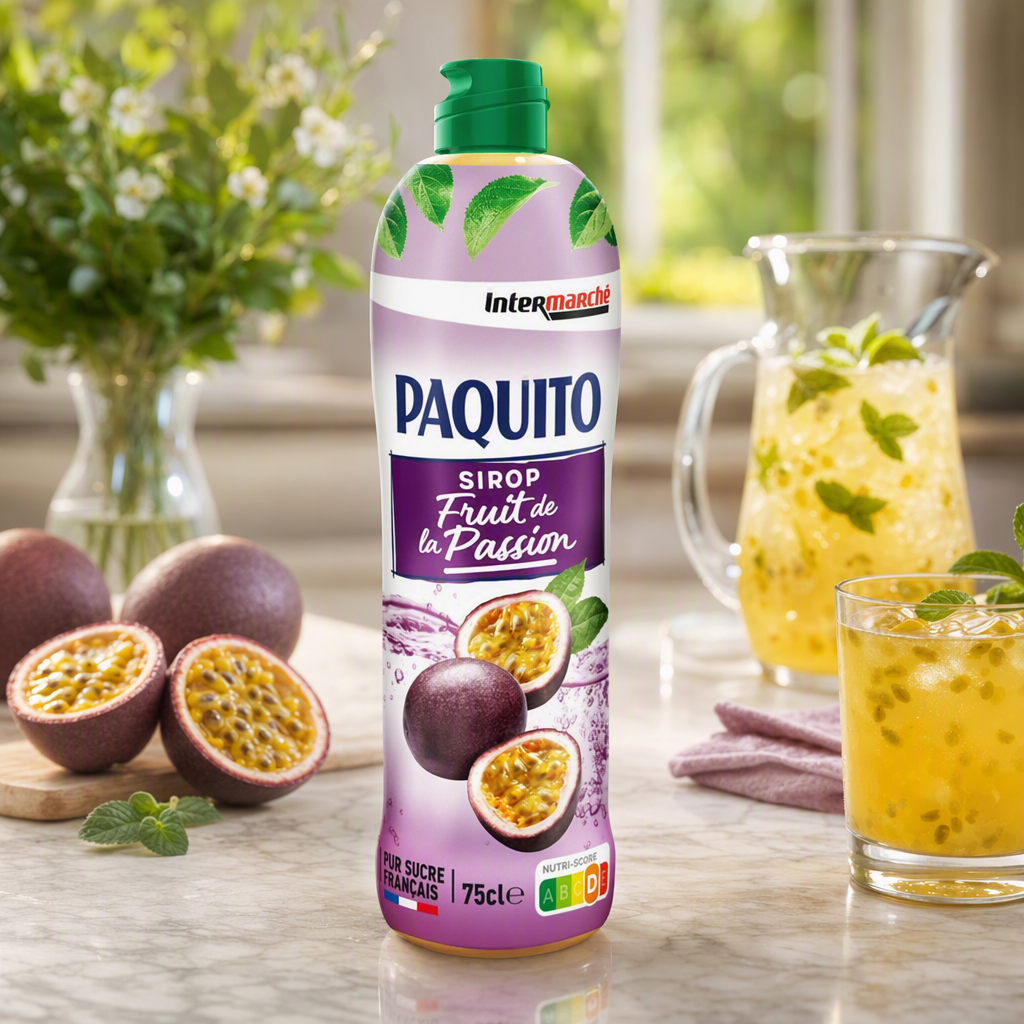 SIROP FRUIT DE LA PASSION PAQUITO