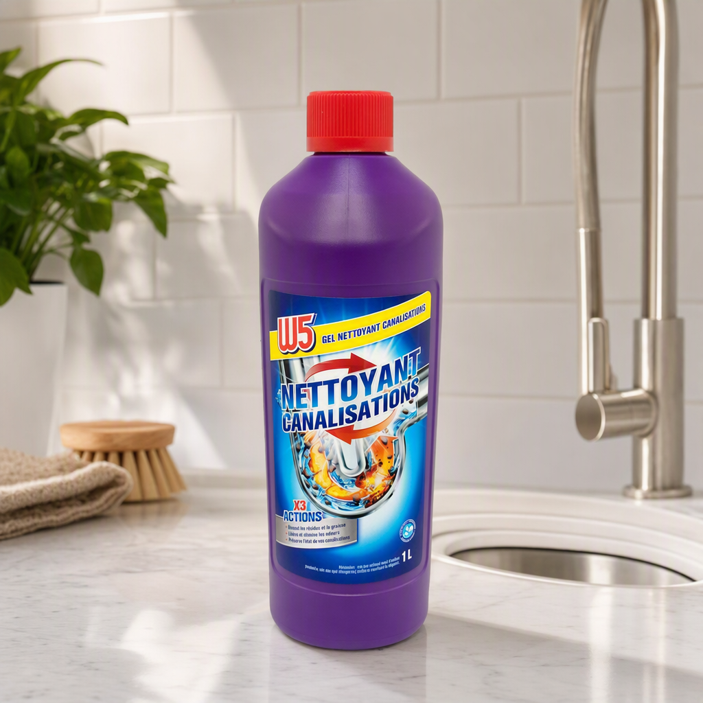 NETTOYANT CANALISATIONS GEL W5