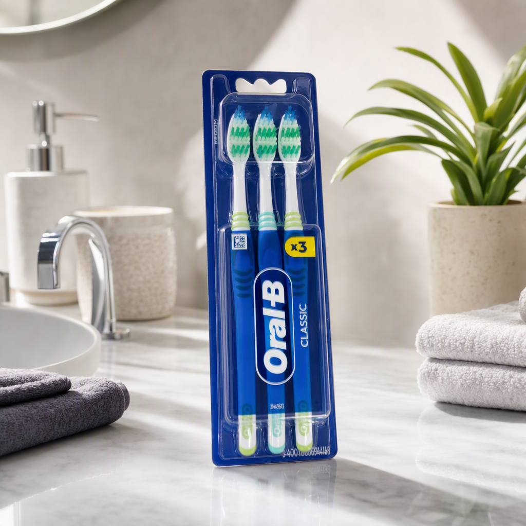 BROSSE A DENTS LOT DE 3 ORAL B