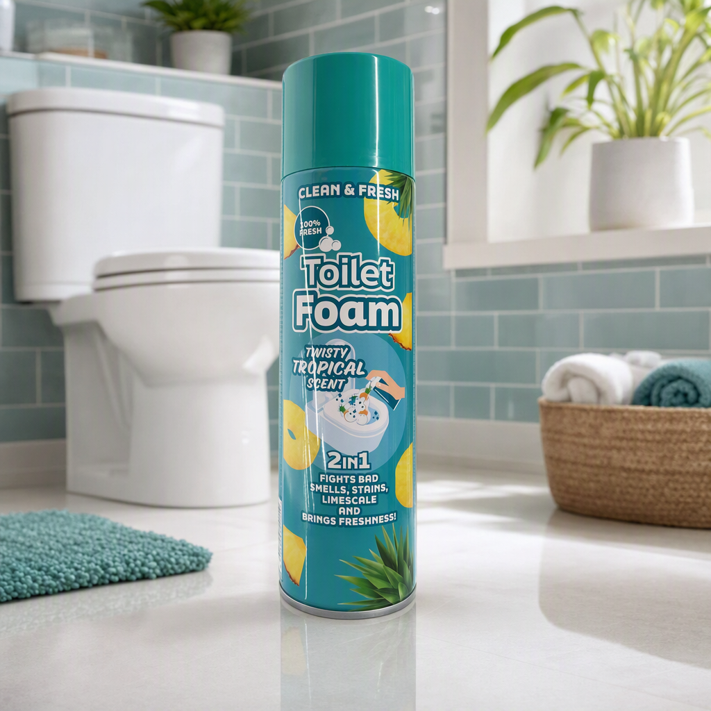 MOUSSE NETTOYANTE POUR TOILETTES