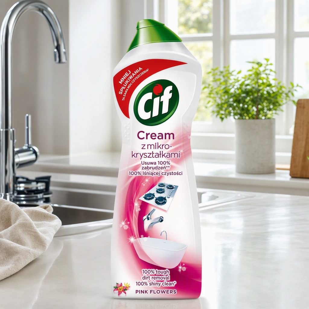 CREME NETTOYANTE ROSE CIF